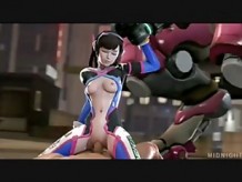 Overwatch HENTAI Compilación